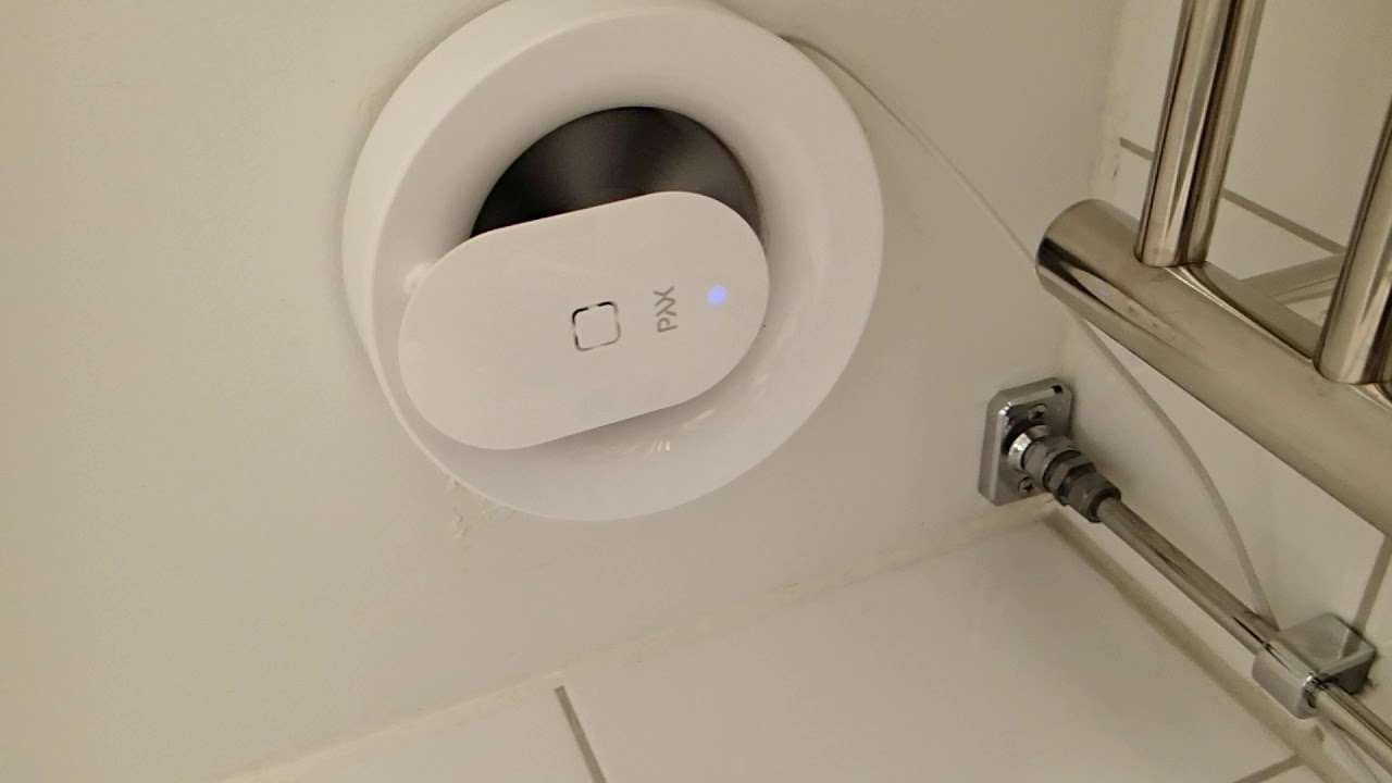 Bathroom fan 'PAX Calima' RPM test @~1000, ~1200, ~1500 RPM