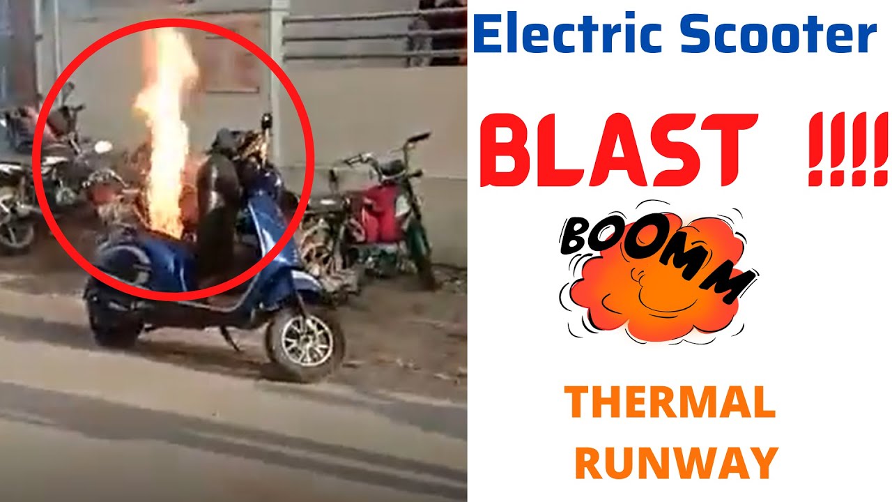 Electric Scooter Catches Fire|Pure EV Scooter Blast|Electric Scooter News