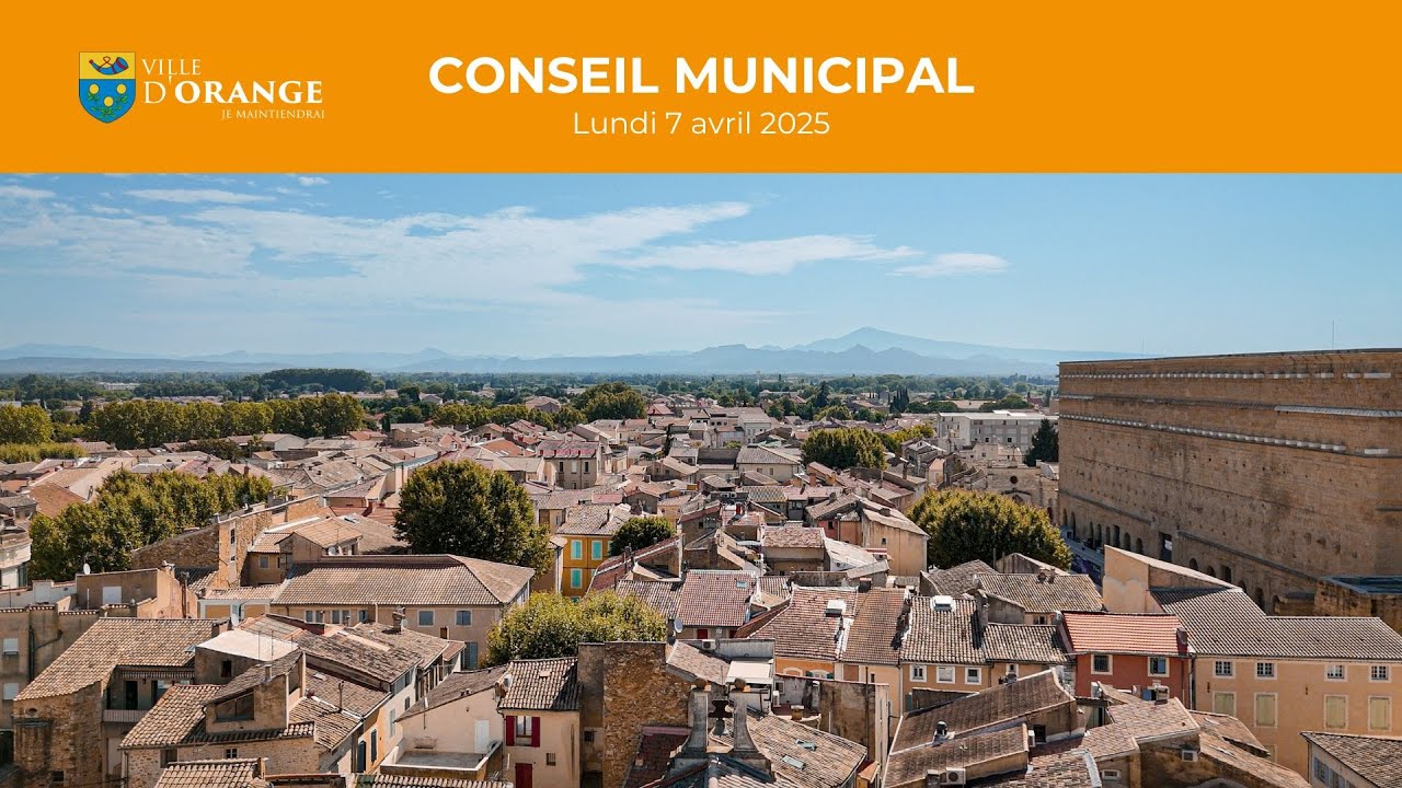 Conseil Municipal - Lundi 7 avril 2025