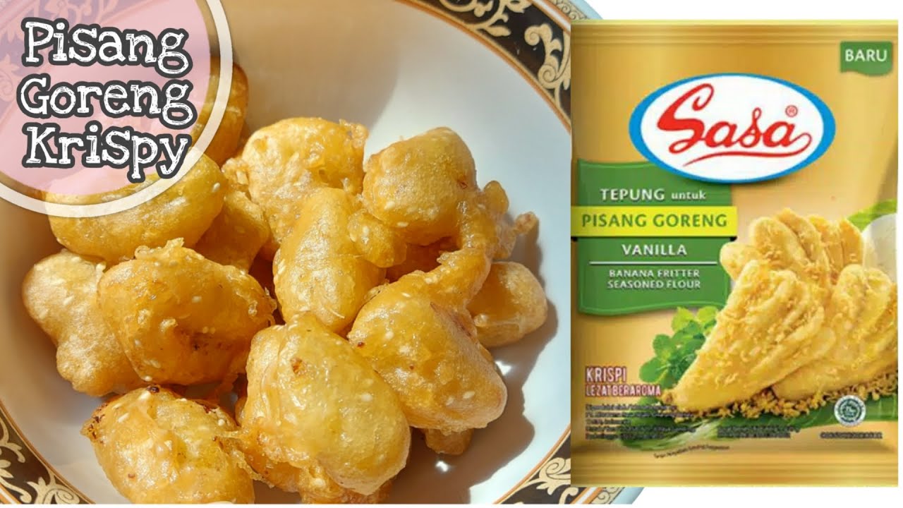 Cara Membuat Pisang Goreng Krispy - Bumbu Sasa