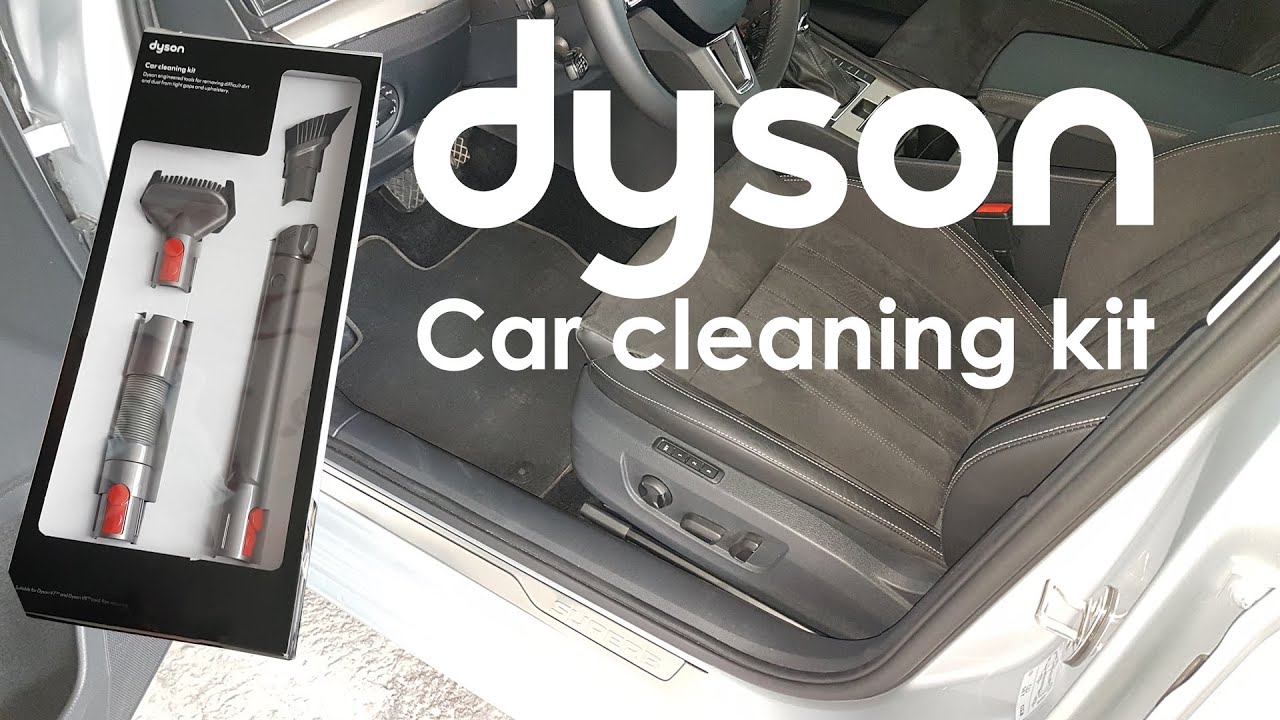 Testing Dyson Car cleaning kit
