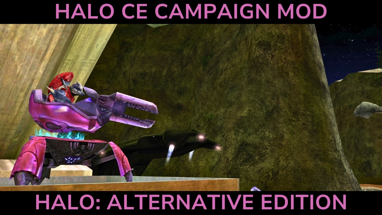 This Alternate Edition of Halo CE has you Team Up with The Covenant!