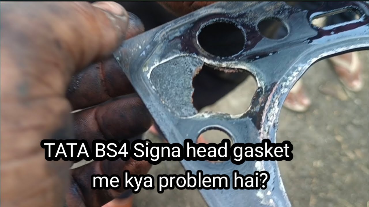 Tata BS4#Signa ka head gasket opening fitting#video ditails me