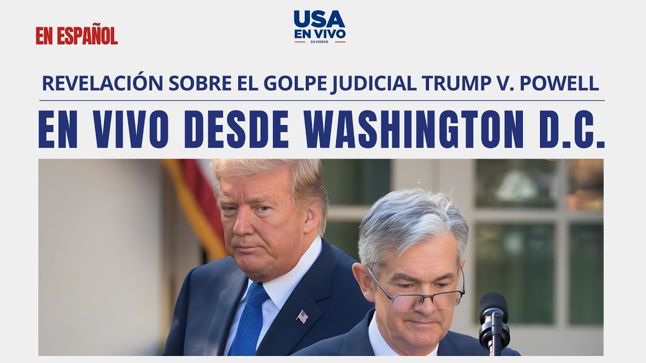 ¿Inmunidad para Jerome Powell? La Fiscal Pirro desafía la decisión del Juez Boasberg | USA EN VIVO 🔴