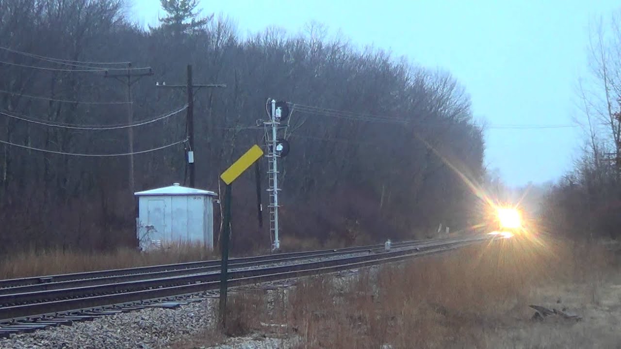 Big SEPO stopping at CPF-273 to wait for a Downeaster and POED on 12/27/15