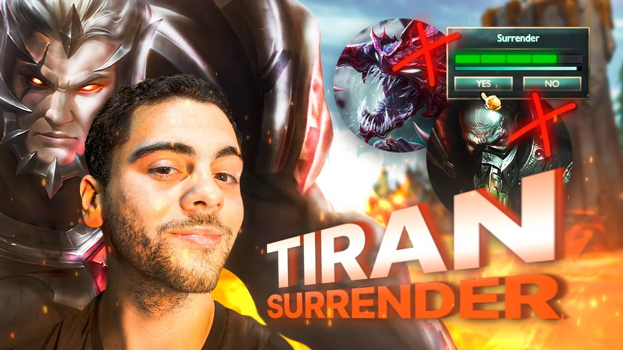 NO PUDIERON JUGAR! Hago RENDIRSE a Urgot y Chogath con Darius 🩸