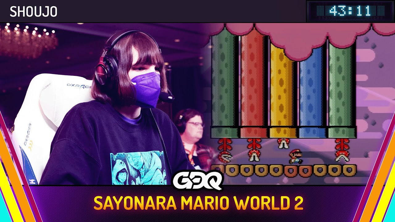 Sayonara Mario World 2 by Shoujo in 43:11 - Summer Games Done Quick 2025