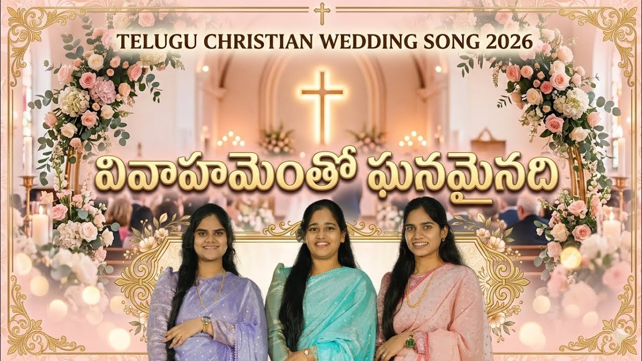 వివాహమెంతో ఘనమైనది | Telugu Christian Wedding Song 2026 | Honey, Blessy & Junti