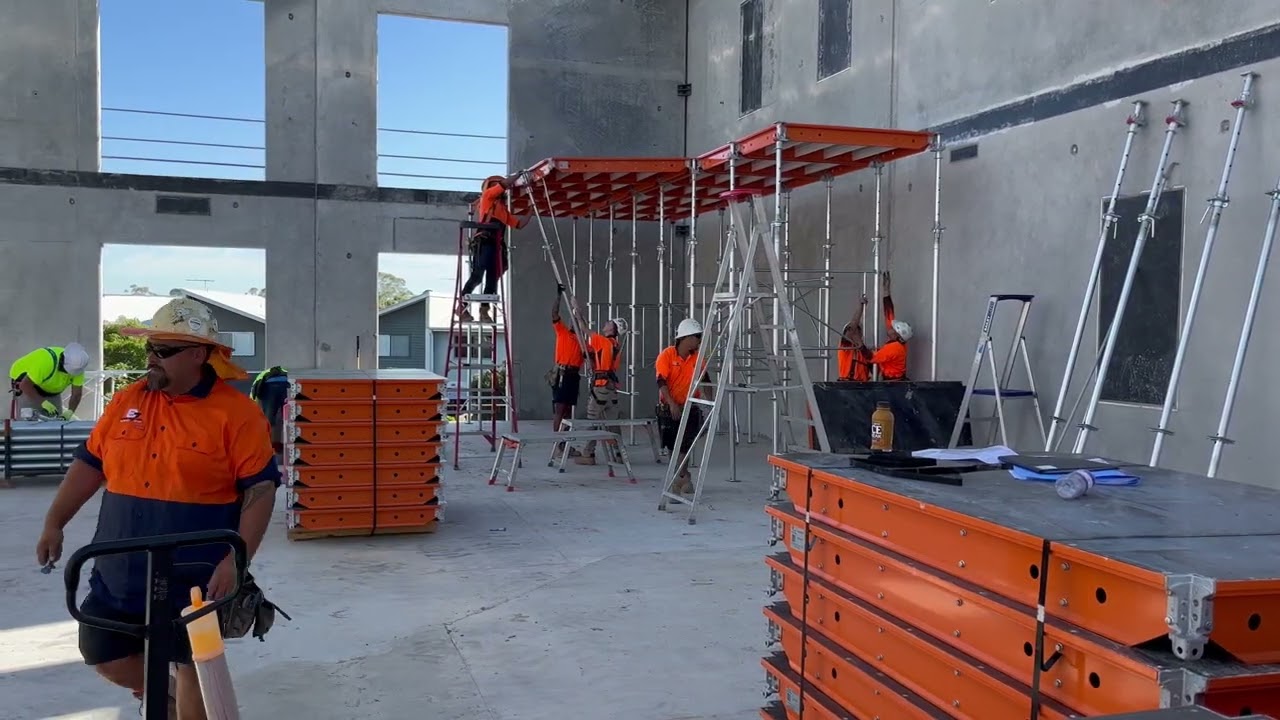 Green Formwork - Pimpama Health Precinct Install 1
