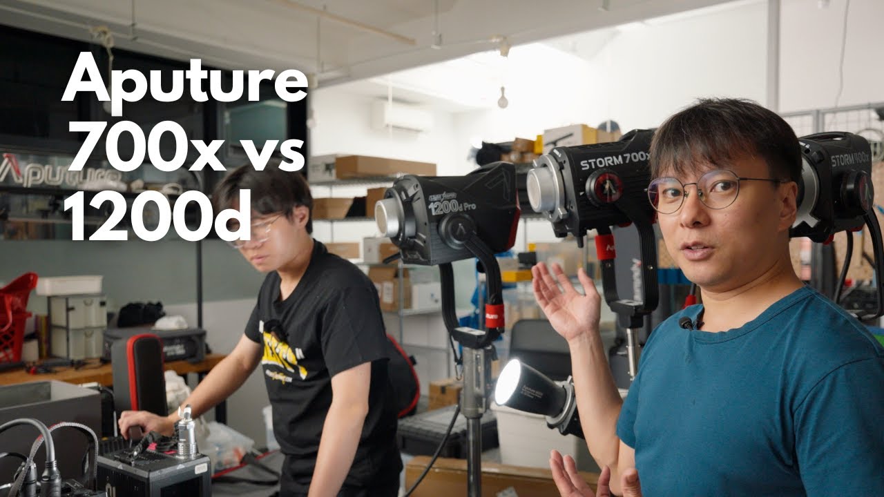 Aputure 700x против 1200d: новые технологии против высокой мощности &mdash; тест освещенности и реальны...