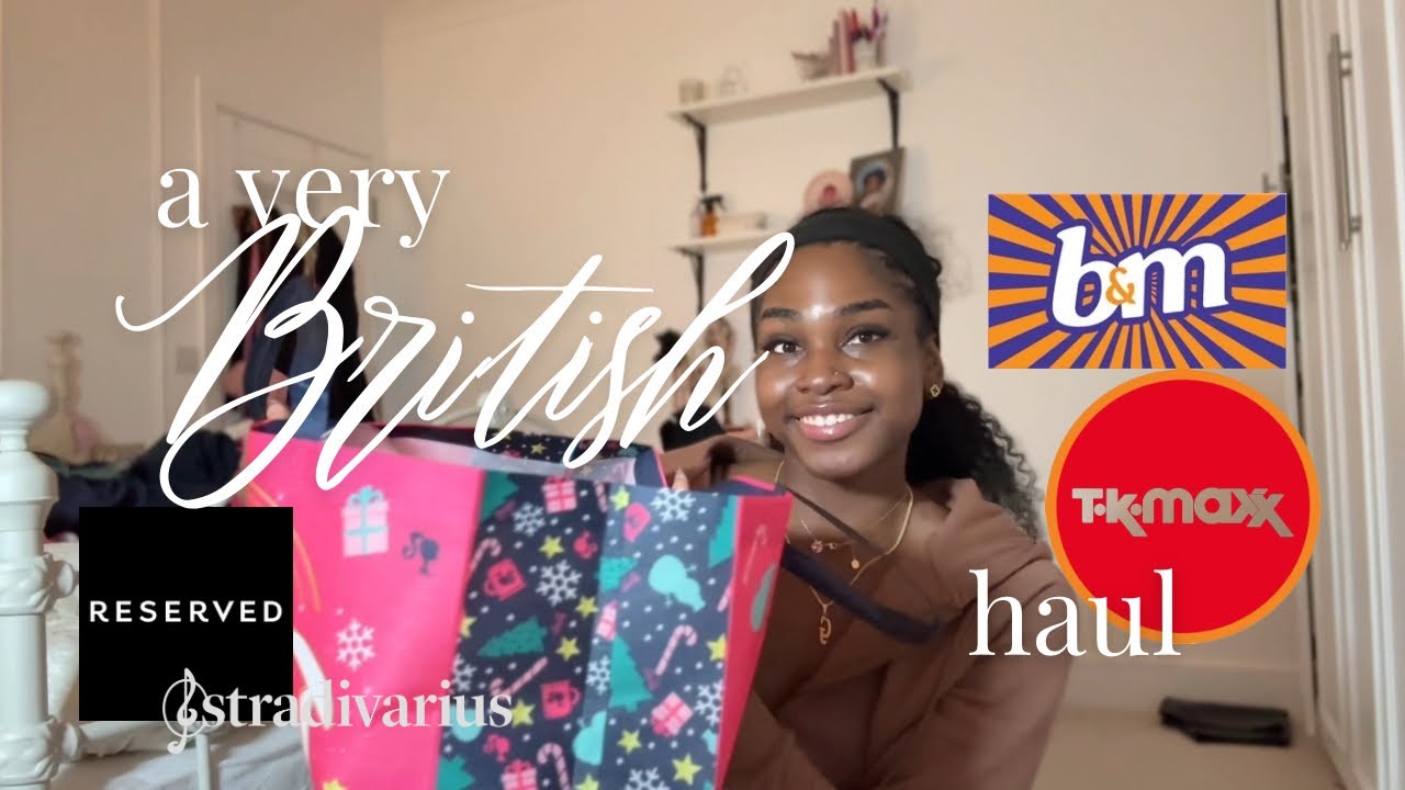 A very UK haul! B&M, TKMaxx, Bershka and more…