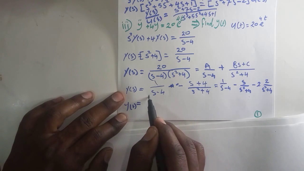 أنظمة التحكم - الدالة التحويلية 1 - Control Systems - Transfer Function 1