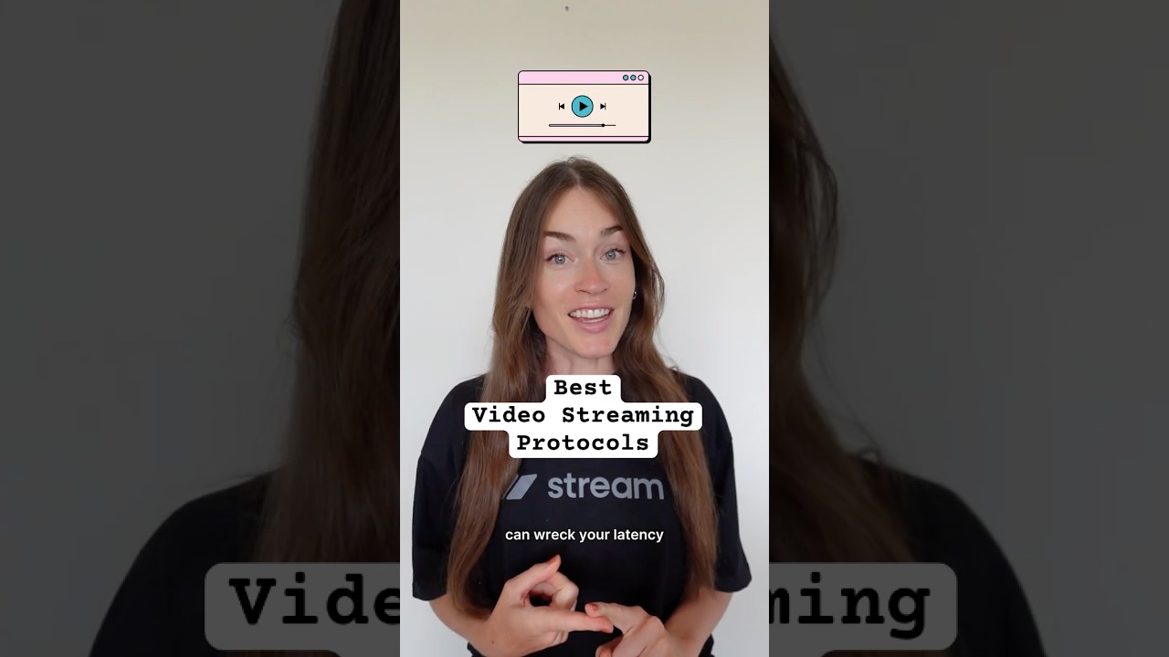 How to Choose the Best Video Streaming Protocol 📹 #videostreaming  #inappvideo # 