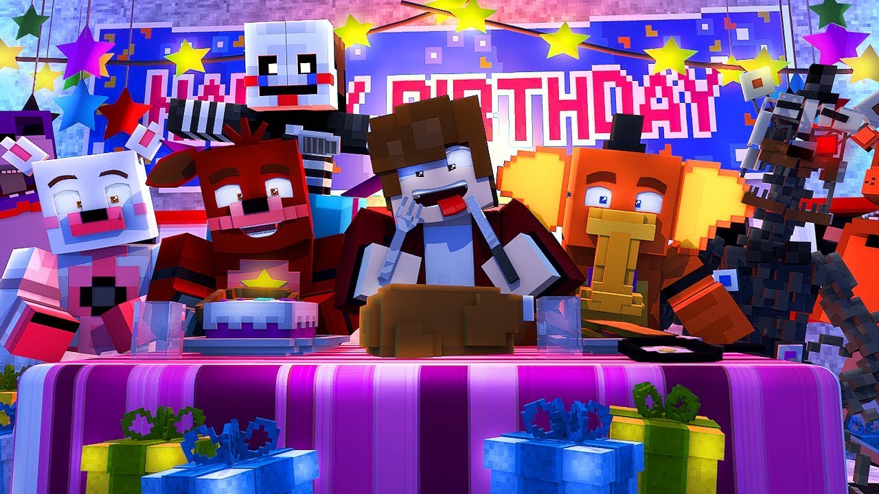 Minecraft FNAF 6 Pizzeria Simulator - HAPPY THANKSGIVING! (Minecraft Roleplay)