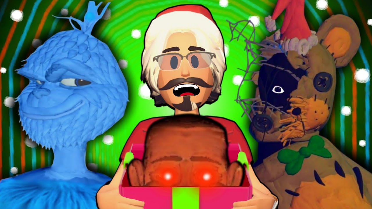 Playing Christmas Horror Games In Rec Room VR