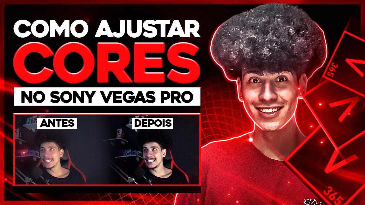 EITA! SEU VÍDEO VAI ficar INCRIVEL se VOCÊ APLICAR essa CORREÇÃO de COR no SONY VEGAS PRO