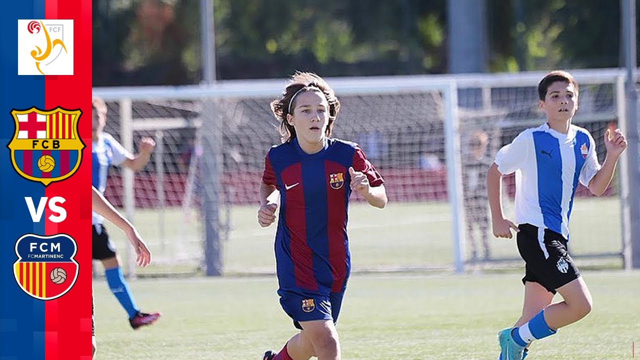 Hugo Garces ⚽+🅰️🅰️ vs FC Martinenc [Barca Infantil A]