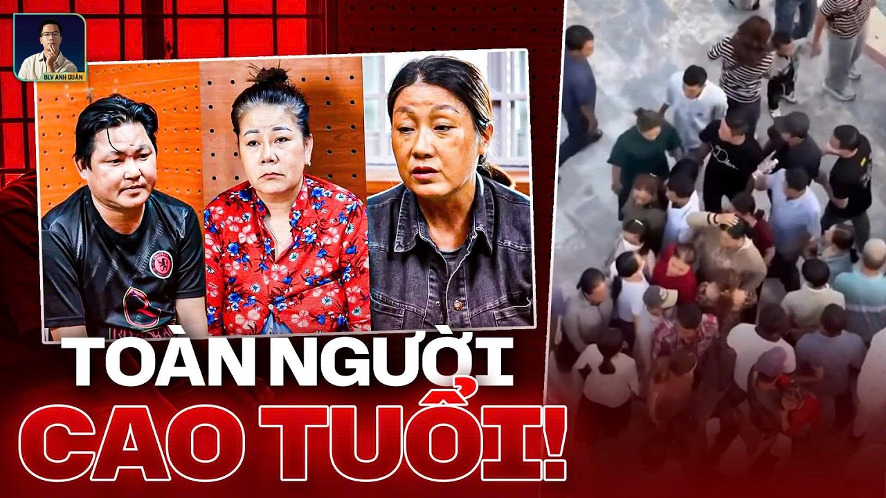 LỘ DIỆN NHỮNG GƯƠNG MẶT DÀN CẢNH GIẬT DÂY CHUYỀN ĐÌNH ĐÁM MẤY NGÀY NAY Ở Tân Huê Viên