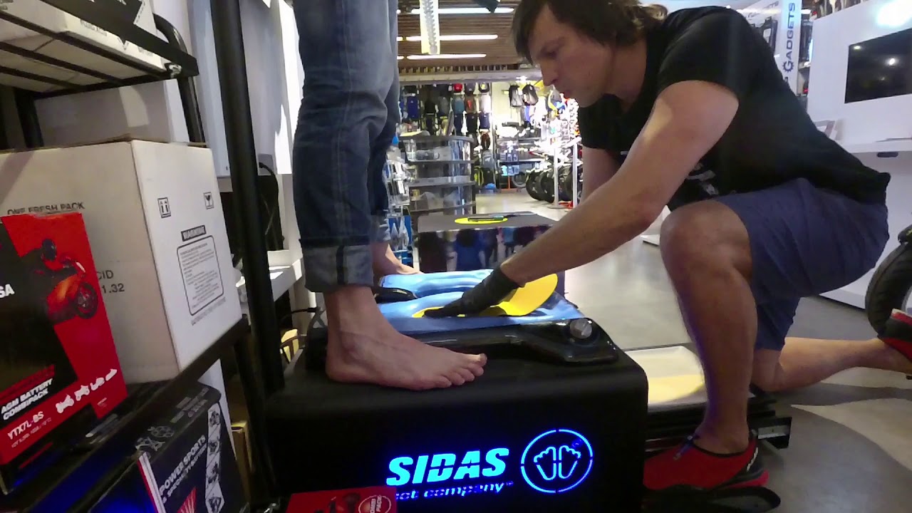 Sidas sports sole fitting