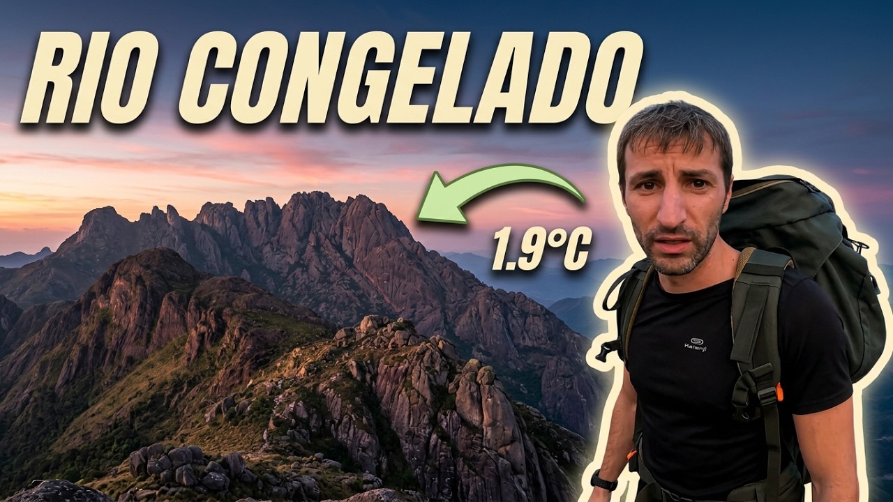CONGELANDO no RIO DE JANEIRO: como é acampar a quase 1º nas montanhas de Itatiaia? (2300m) | T10 E5