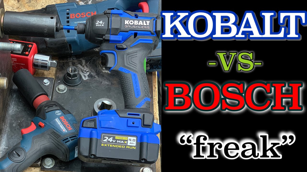 Kobalt XTR против Bosch Impact Driver — один инструмент СЛИШКОМ МОЩНЫЙ!