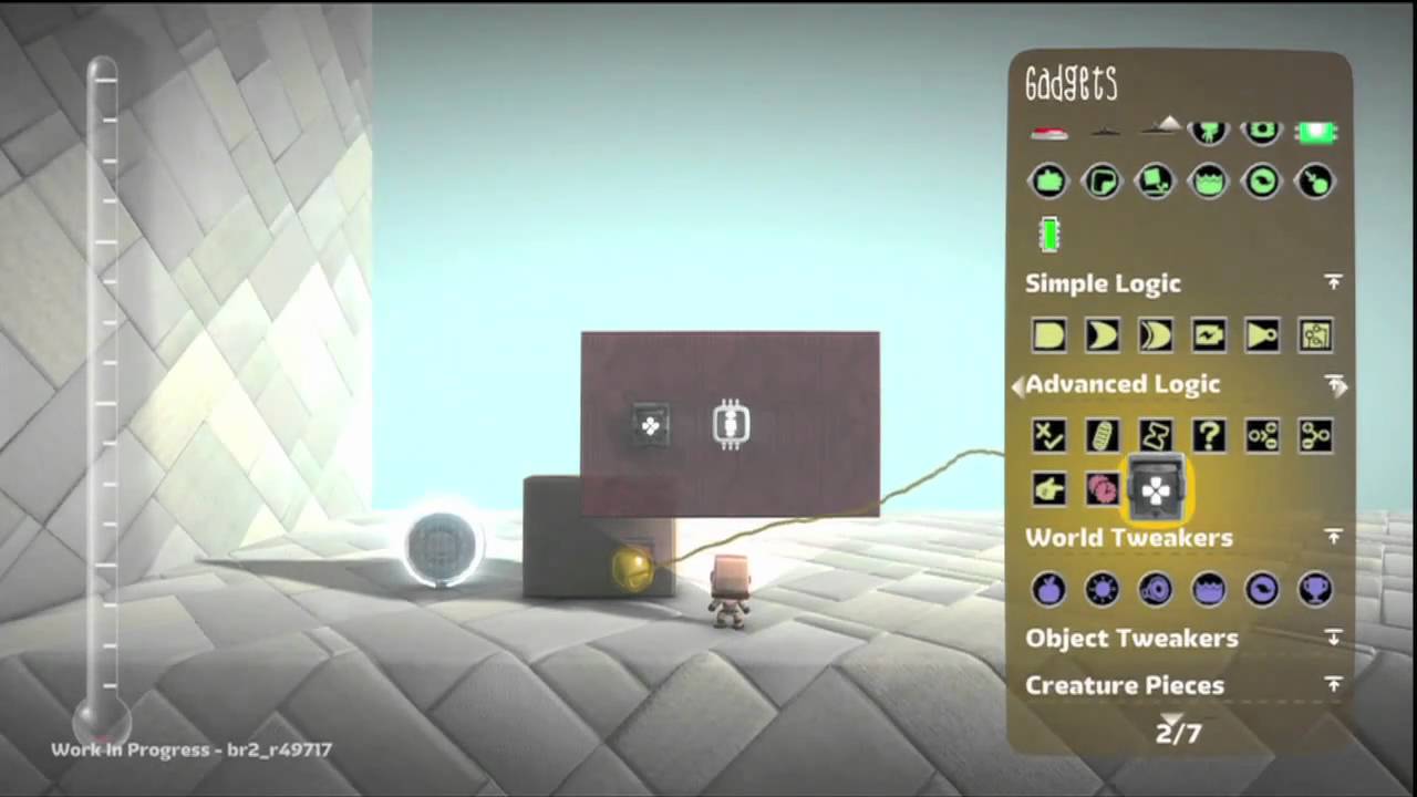 LittleBigPlanet2 BETA | Controllinator Controlled Sackbot
