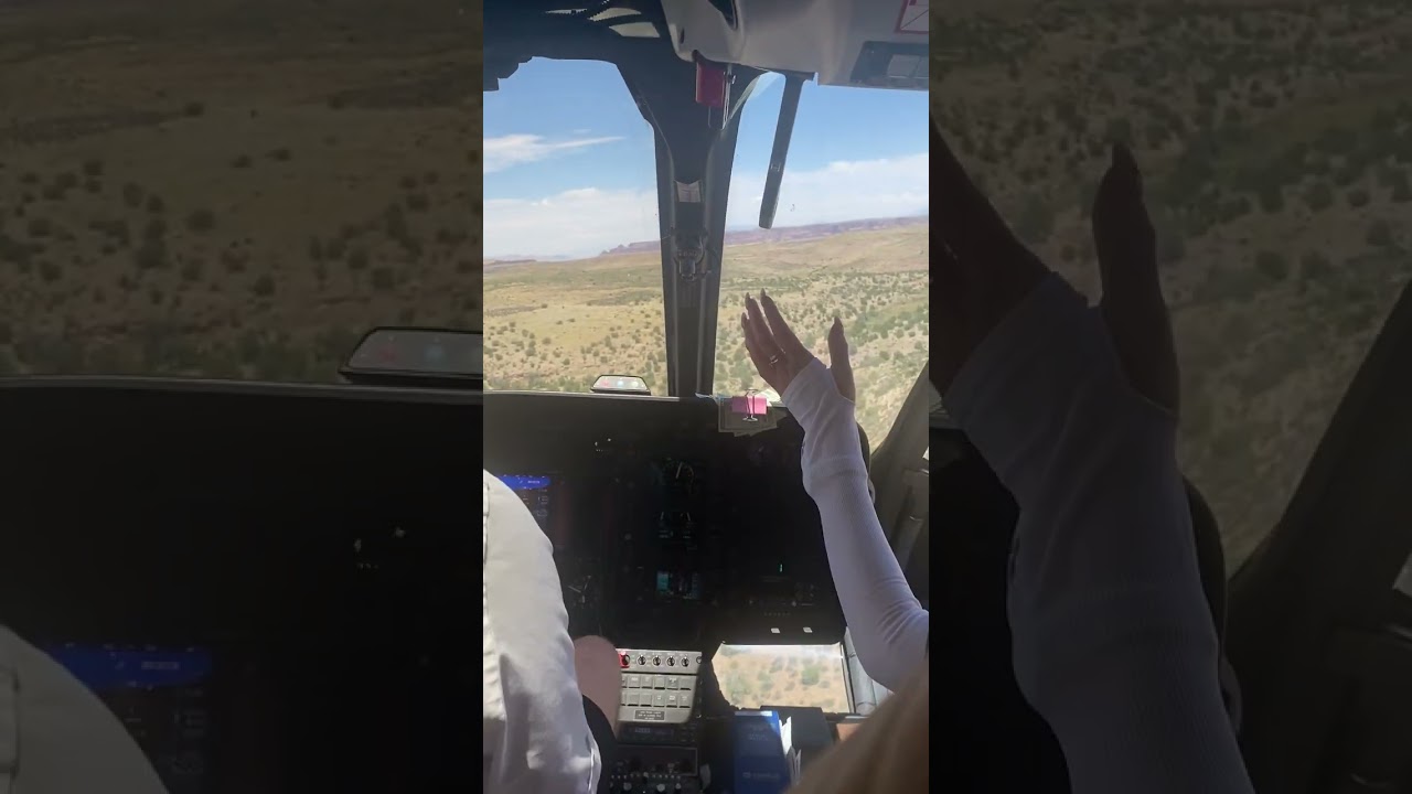 Terrified Helicopter Pilot Stops Tourist as They Attempt to Grab Rotor Brake While Flying - 1425189