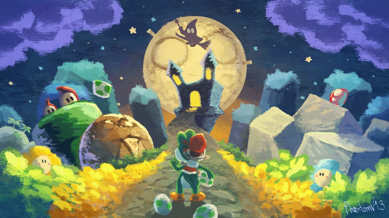 Yoshi's Island - Castle & Fortress [Restored]