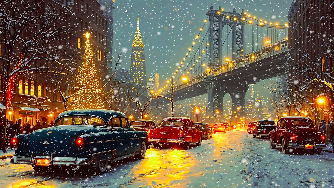 Винтажный рождественский плейлист 🎄 Ностальгические праздничные мелодии, которые перенесут вас