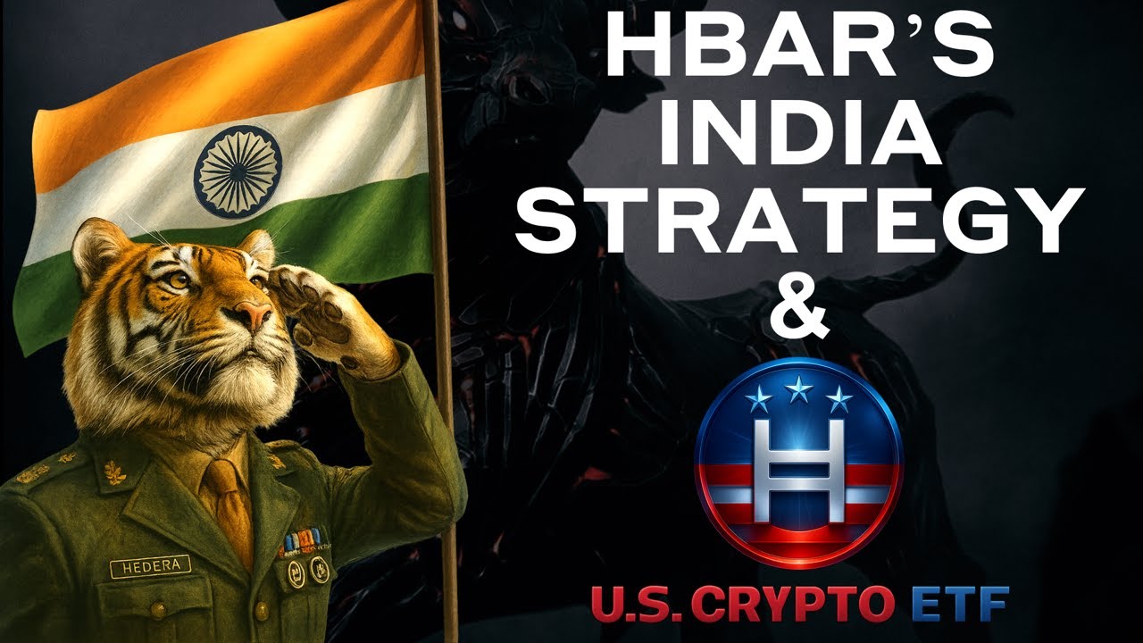 HBAR Weekly Update - HBAR's India Strategy, ETF News & Hedera at SWIFT!