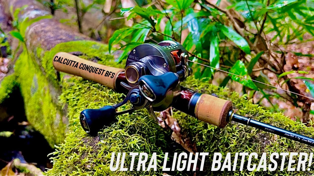 Ultra light Baitcaster | Setting up my first BFS combo! Shimano Calcutta Conquest BFS 23 unboxing