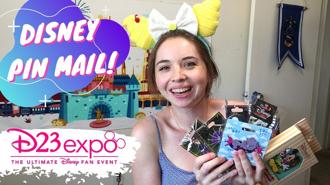 My Most Amazing Disney Pin Mail Haul Ever! D23 Grails + More!