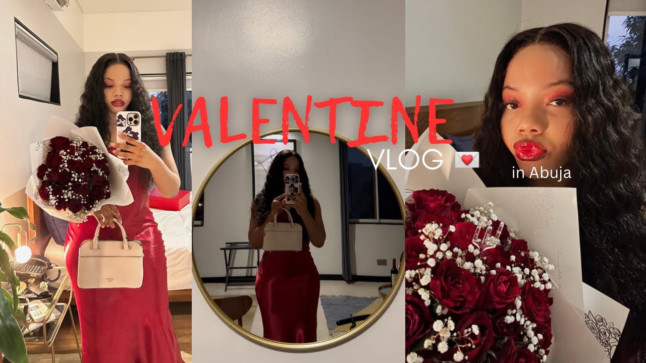 Valentine’s In Abuja | dinner + grwm, [weekend away]