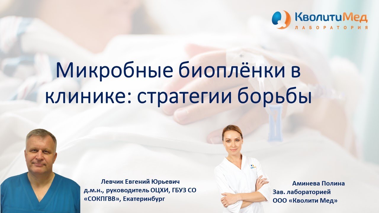 Микробные биоплёнки в клинике: стратегии борьбы. Часть 1.