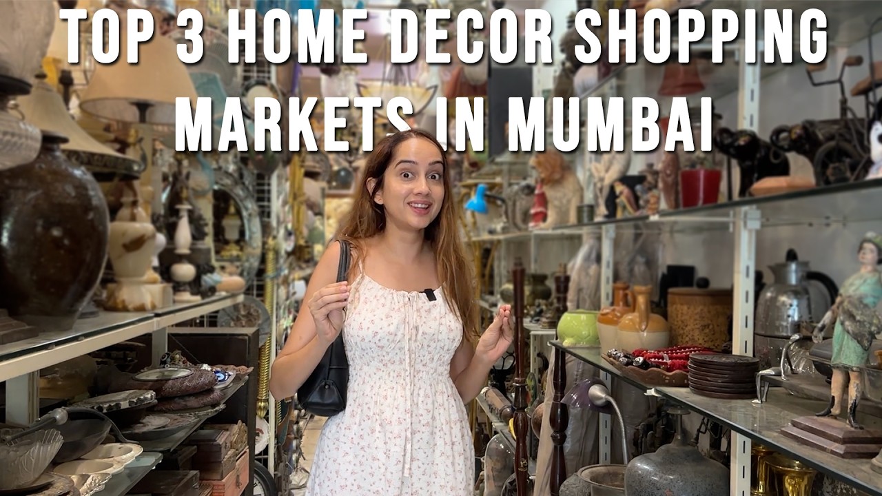 Top Antique & Vintage Markets in Mumbai | Budget Home Decor Shopping|  Chor Bazaar, Oshiwara Market