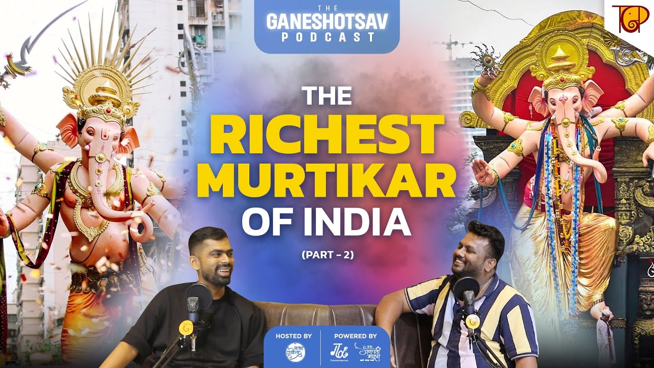 Krunal Patil Charges Rs.5 Lacs minimum for making a Ganpati Idol | The Ganeshutsav Podcast Ep2 Part2