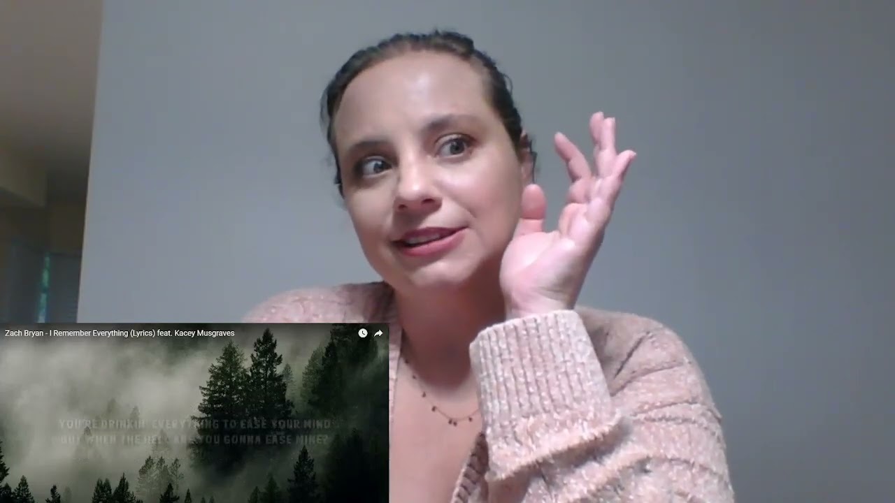 THERAPIST Reacts to I REMEMBER EVERYTHING By Zach Bryan FT. Kacey Musgraves