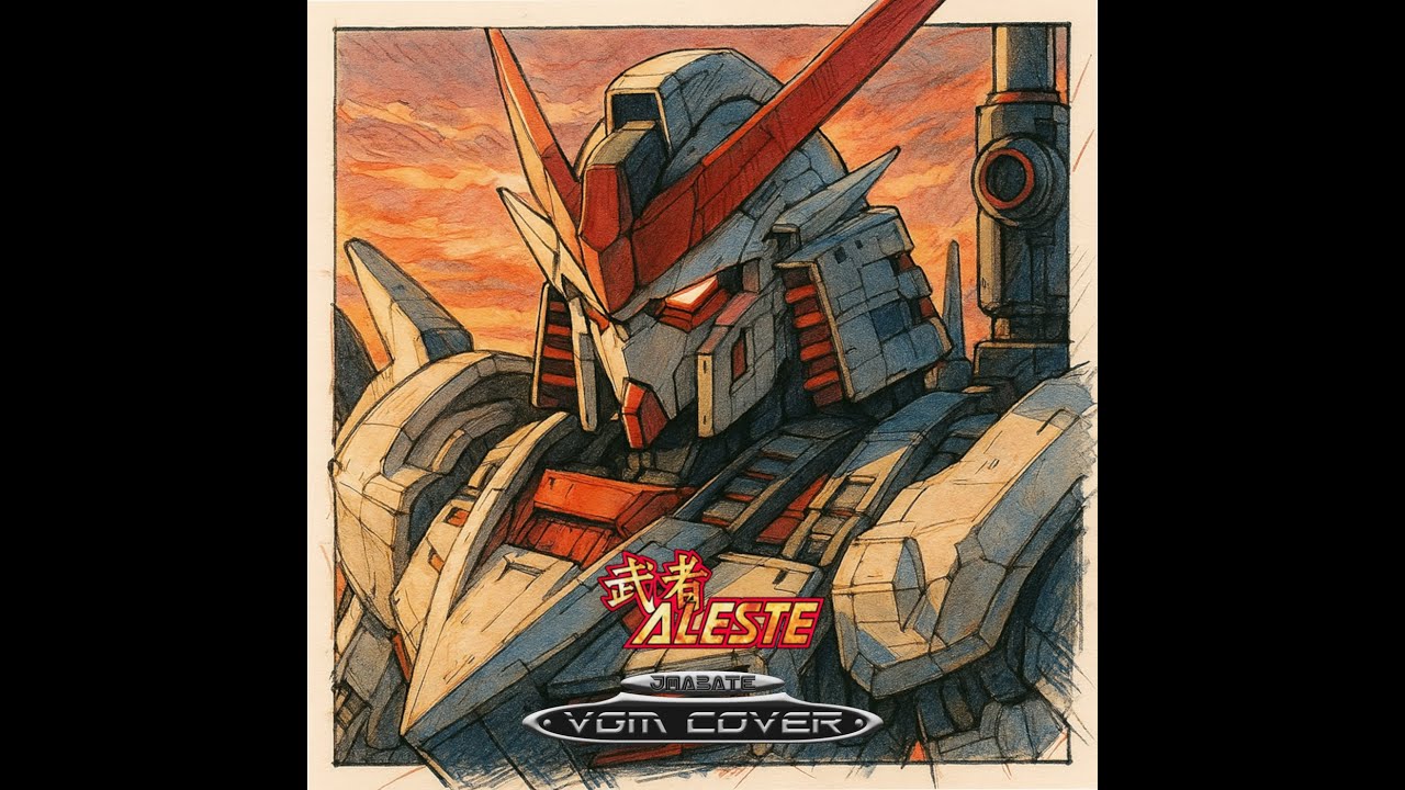 MUSHA Aleste, Vanish into the Night, cover 2022 jmabate