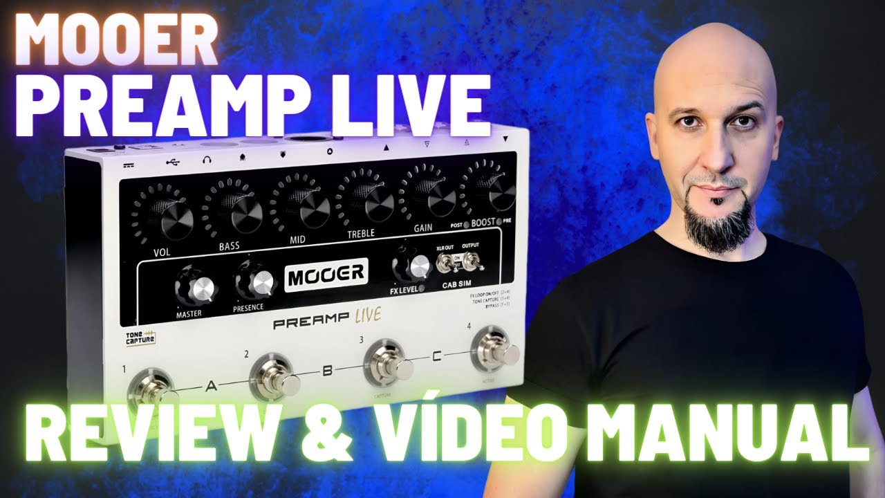 PREAMP LIVE MOOER - EXCELENTE EQUIPAMENTO👏🏻 SAIBA TUDO!