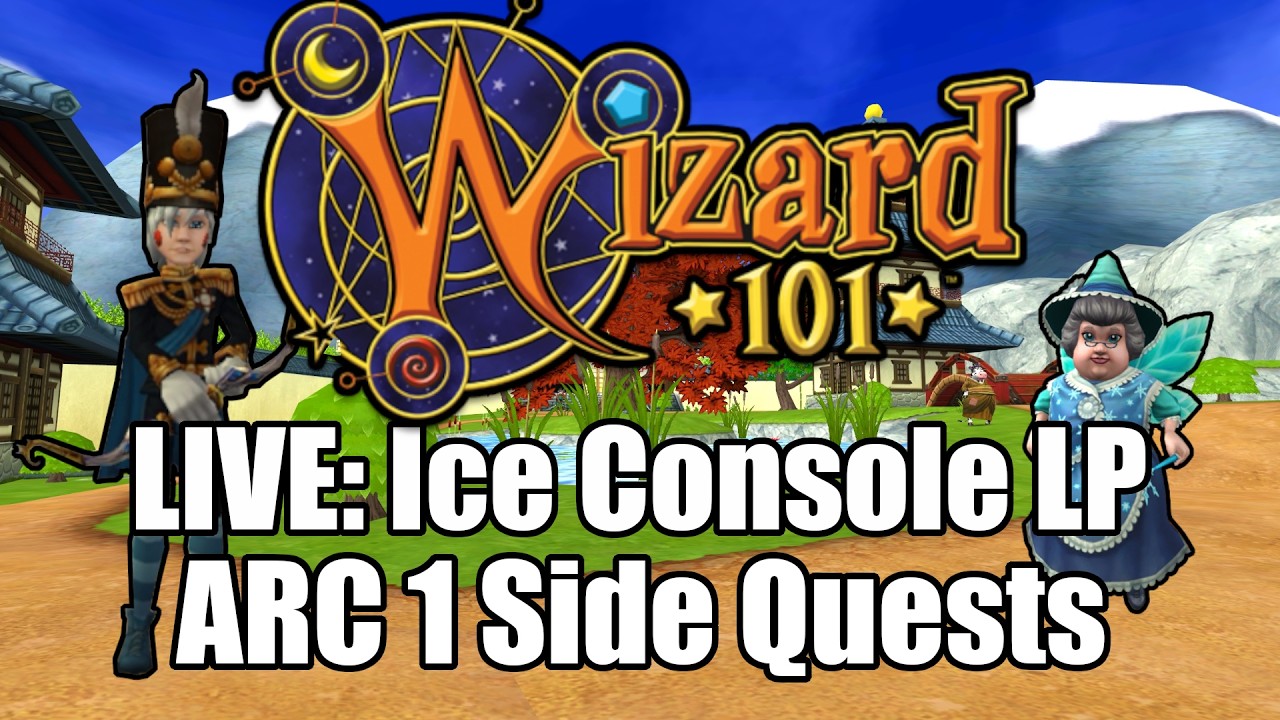 THE RETURN: Finishing Side Quests - Wizard101 Ice Console Let's Play LIVE
