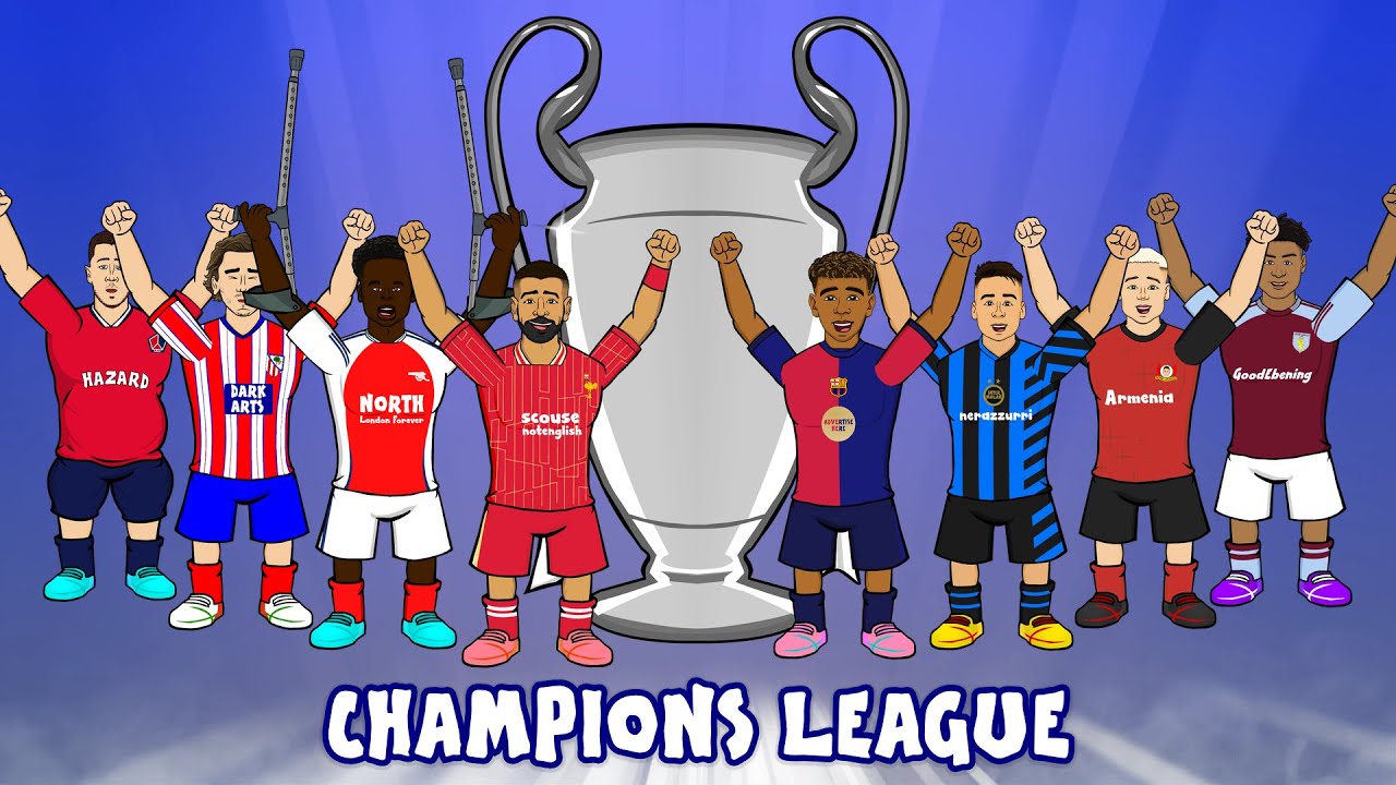 ФАЗА ЛИГИ ЧЕМПИОНОВ &mdash; ПЕСНЯ🏆 (Голы в ЛЧ УЕФА)