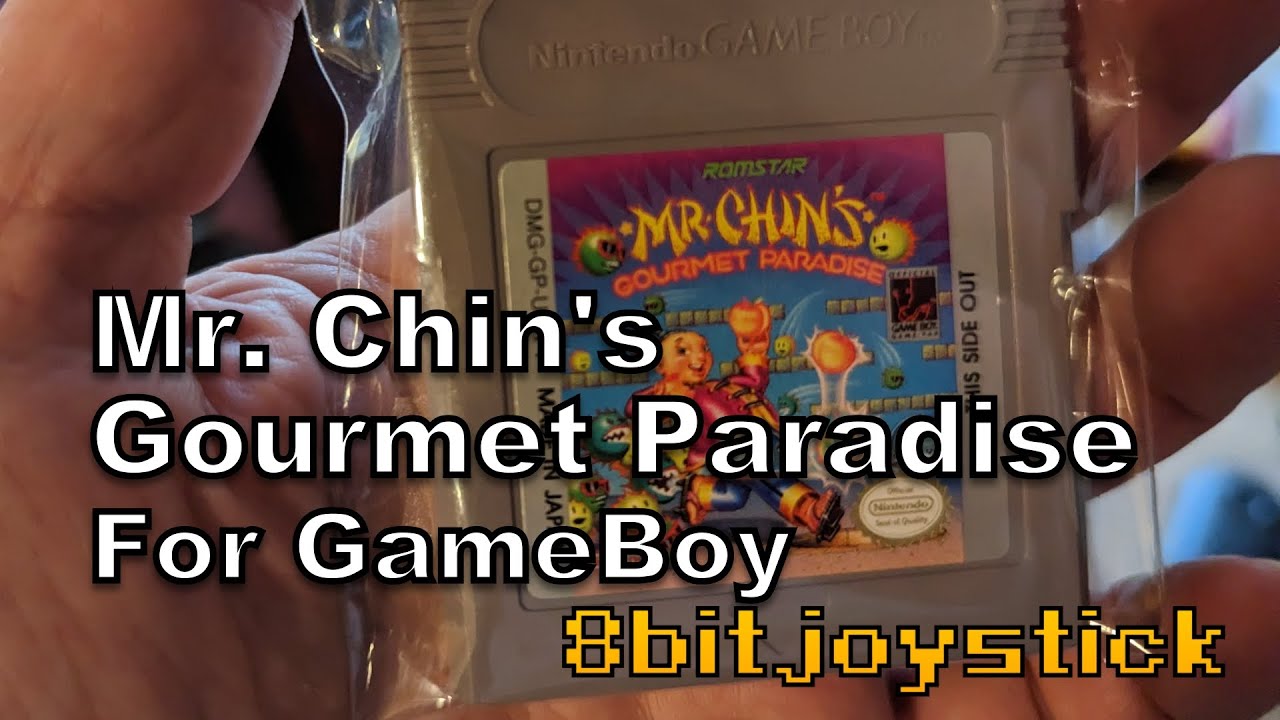 Mr. Chin's Gourmet Paradise For GameBoy - 8bitjoystick