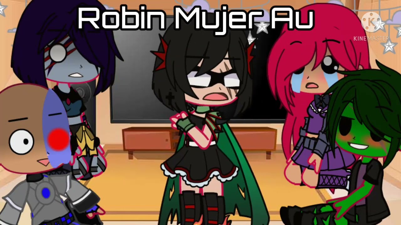 🌸Los jóvenes titanes reaccionan a Robins Aus🌸