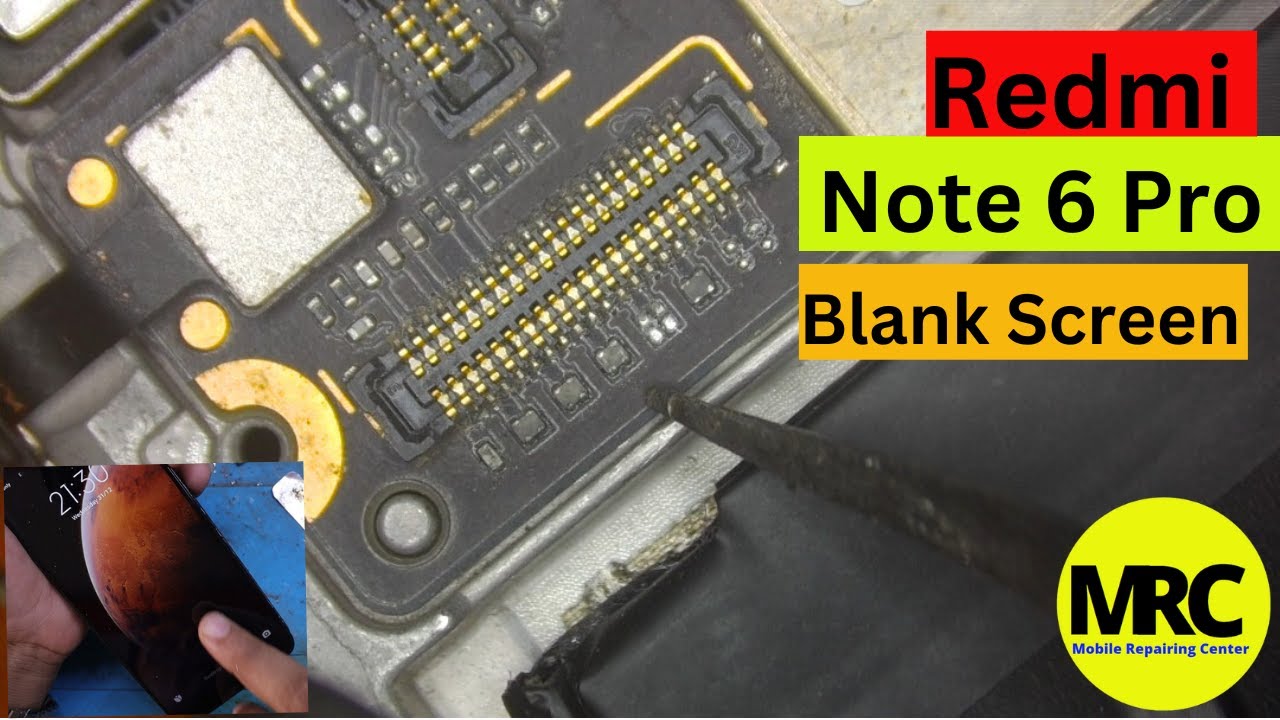 Blank Screen | Redmi Note 6 pro Blank Display | Mobile Blank Display Problem Solution