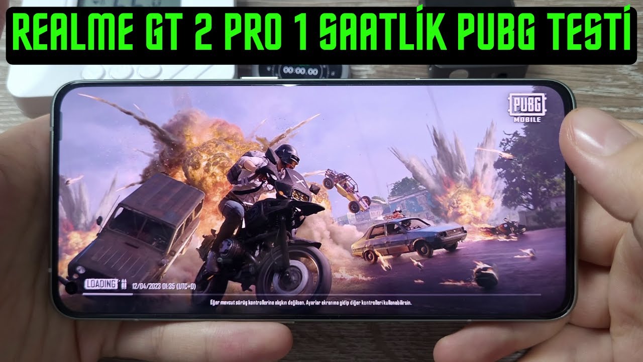 Realme GT 2 Pro PUBG Testi - 90 FPS var mı? 8 Gen 1 ısınıyor mu? 1 saatlik hızlandırılmış oynanış