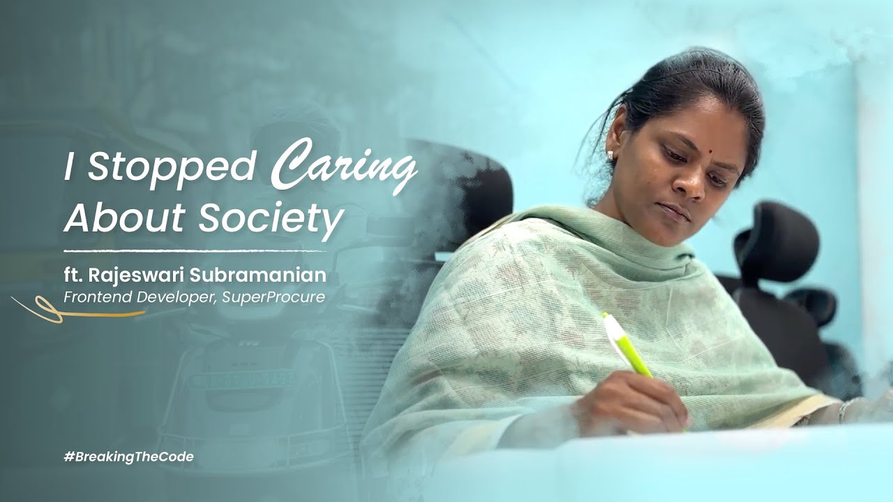 &ldquo;Women Don&rsquo;t Just Study for a Degree&rdquo; Ft. Rajeswari, Frontend Dev, Superprocure | @MasaiSchool