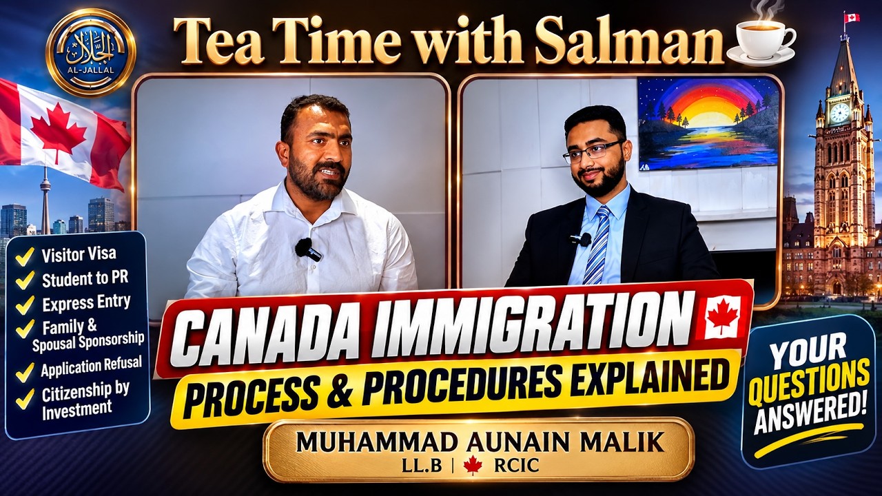 Canada Immigration 2026: Visa, PR, Express Entry & Sponsorship Explained | Tea Time with Salman