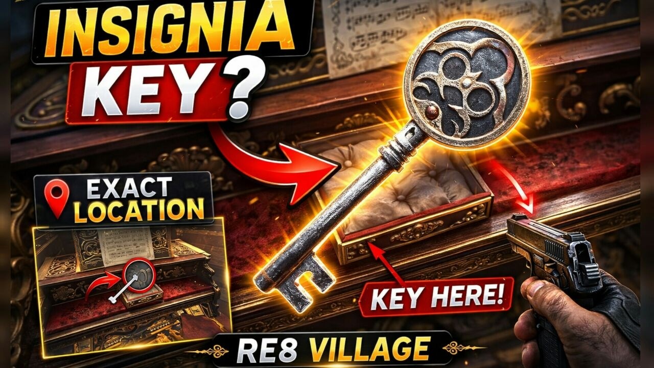 How to Get Iron Insignia Key – Resident Evil Village