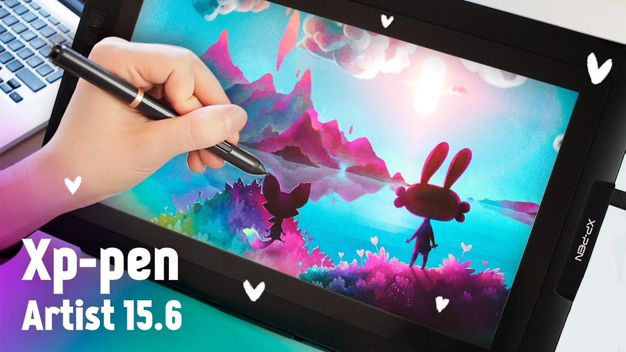 PONIENDO A PRUEBA LA XP-PEN ARTIST 15.6 | Happip