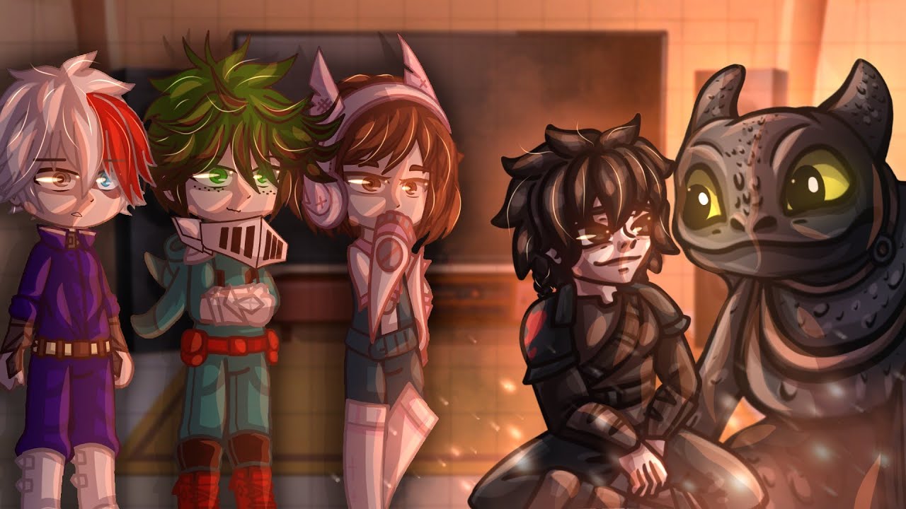 Mha React To Hiccup As New Student // Gacha React
